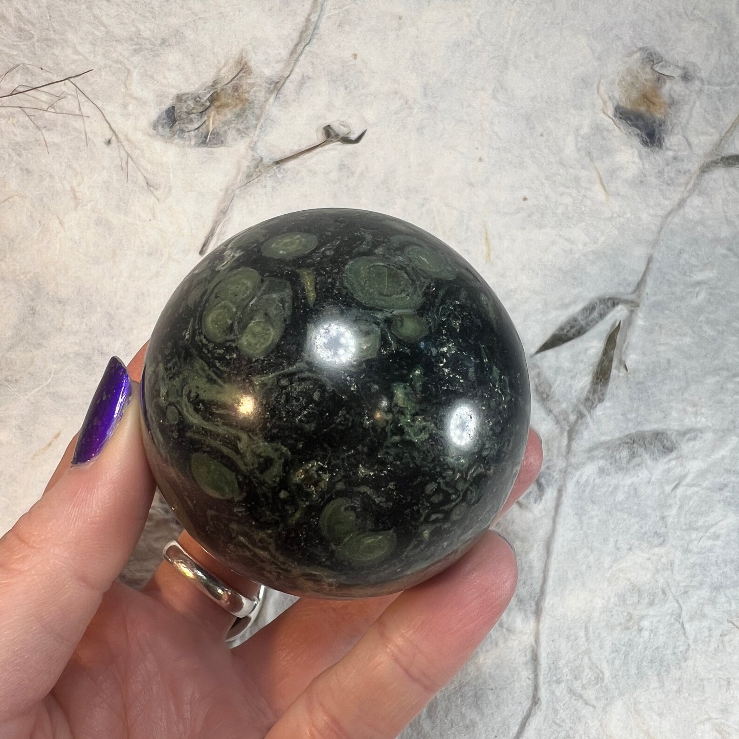 Kambaba Jasper Sphere