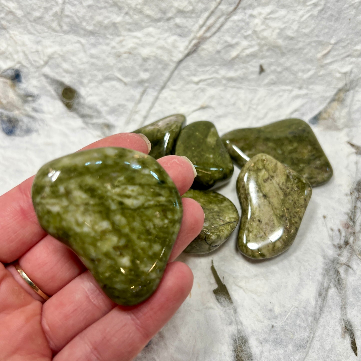 Epidote Tumblestone