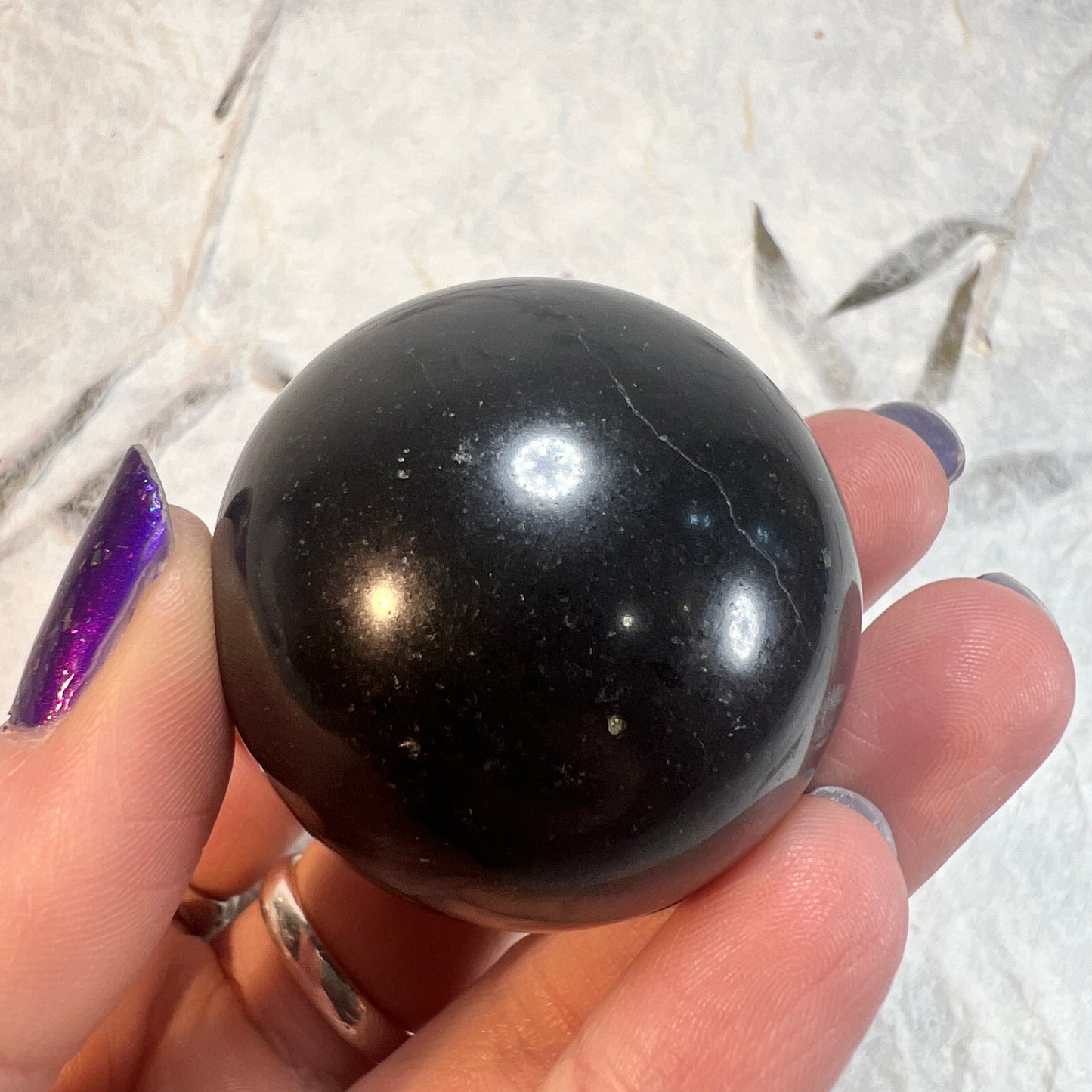 Black Tourmaline Sphere