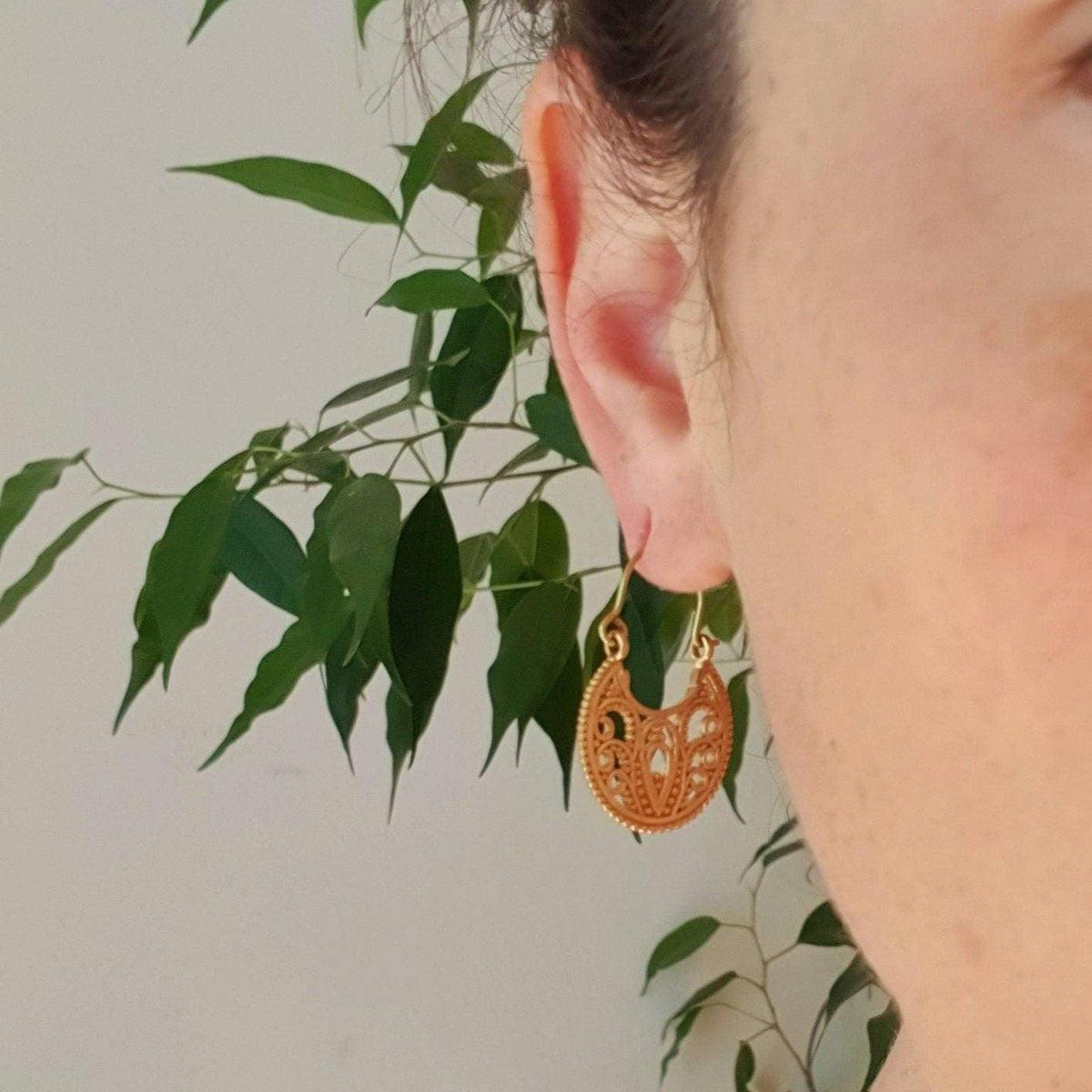 Mini Boho Silver Mandala Flower Earrings; Ethnic, Geometric, Small, Rustic, Yoga, Hippie, Gypsy, Pretty, Ssy, Boho, Bohemian, Festival