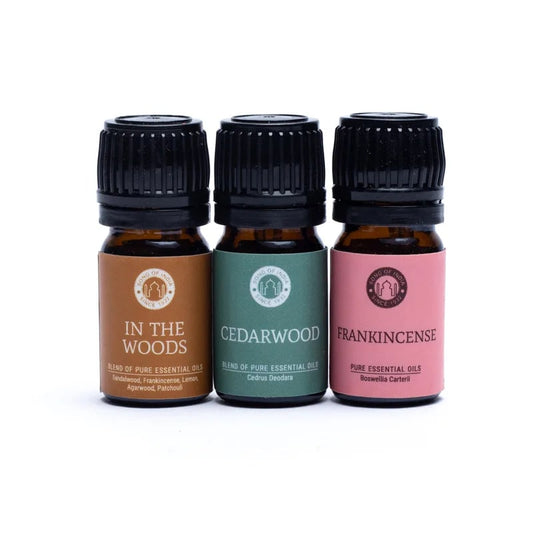 Woodsy Essential oil Aromatherapy Set