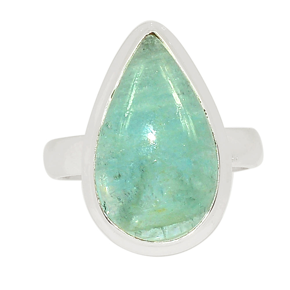 Sterling Silver Aquamarine Ring