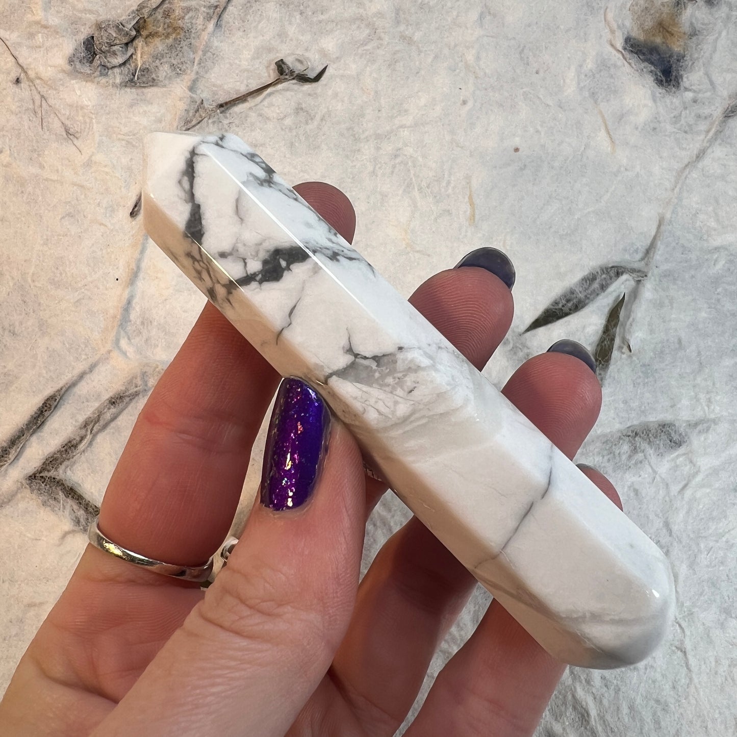 Howlite Wand