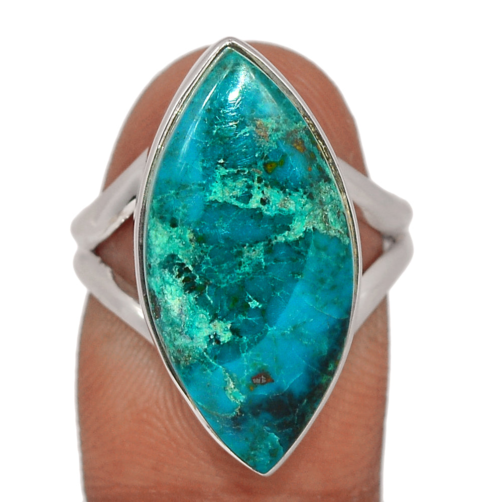 Sterling Silver Chrysocolla Ring