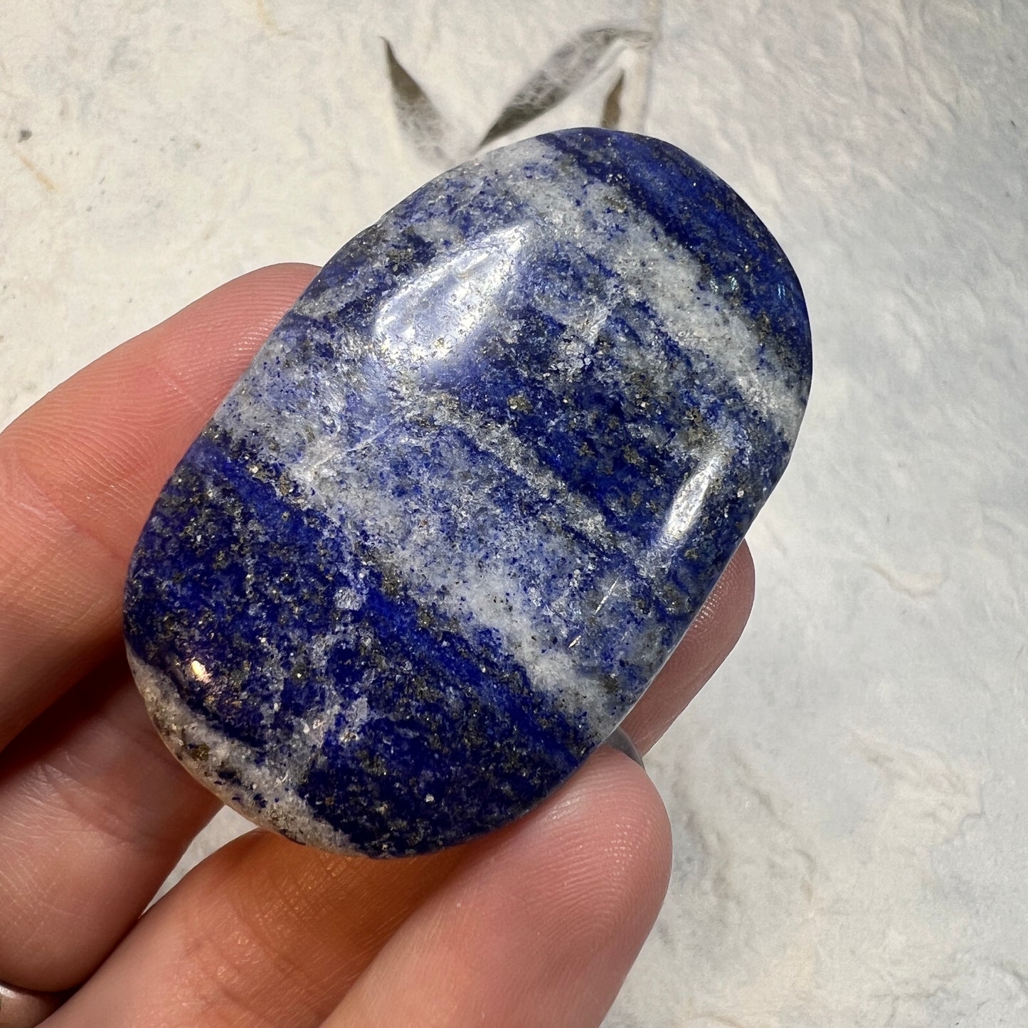 Lapis Lazuli Palm Stone