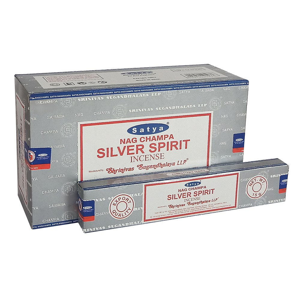 Satya Silver Spirit Incense Sticks 15 grams