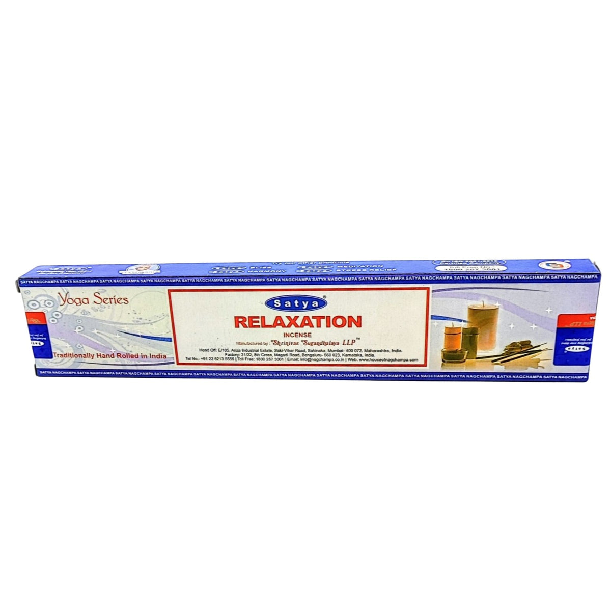 Satya Yoga Series Relaxation Incense Sticks 15 grams