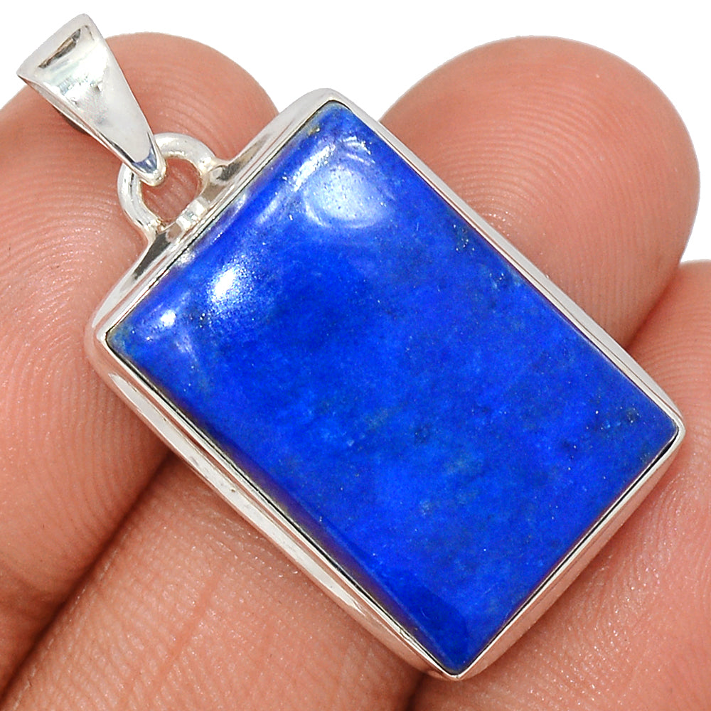 Sterling Silver Lapis Lazuli Pendant