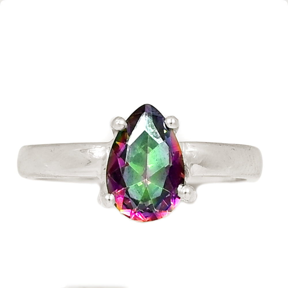 Sterling Silver Mystic Topaz Ring