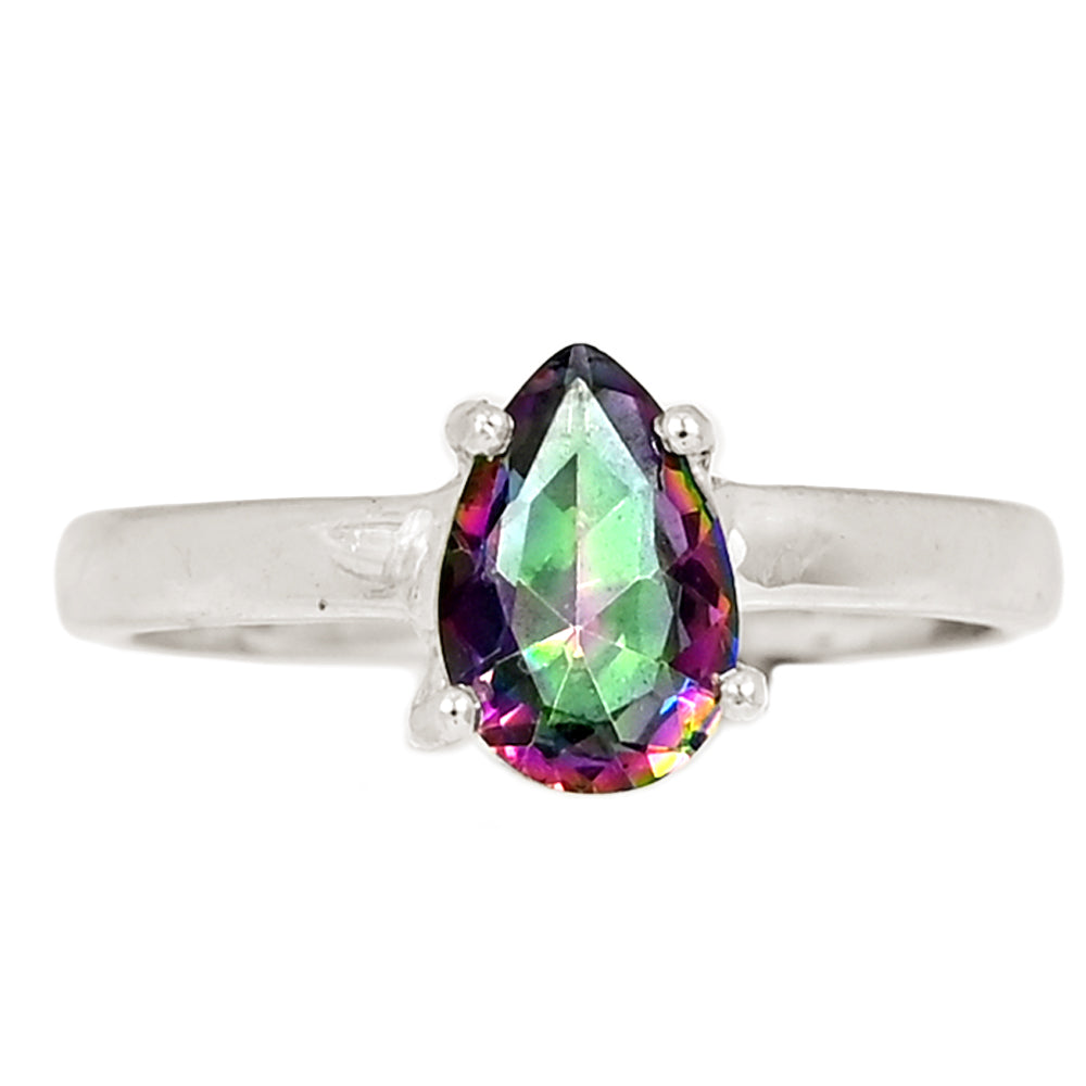 Sterling Silver Mystic Topaz Ring