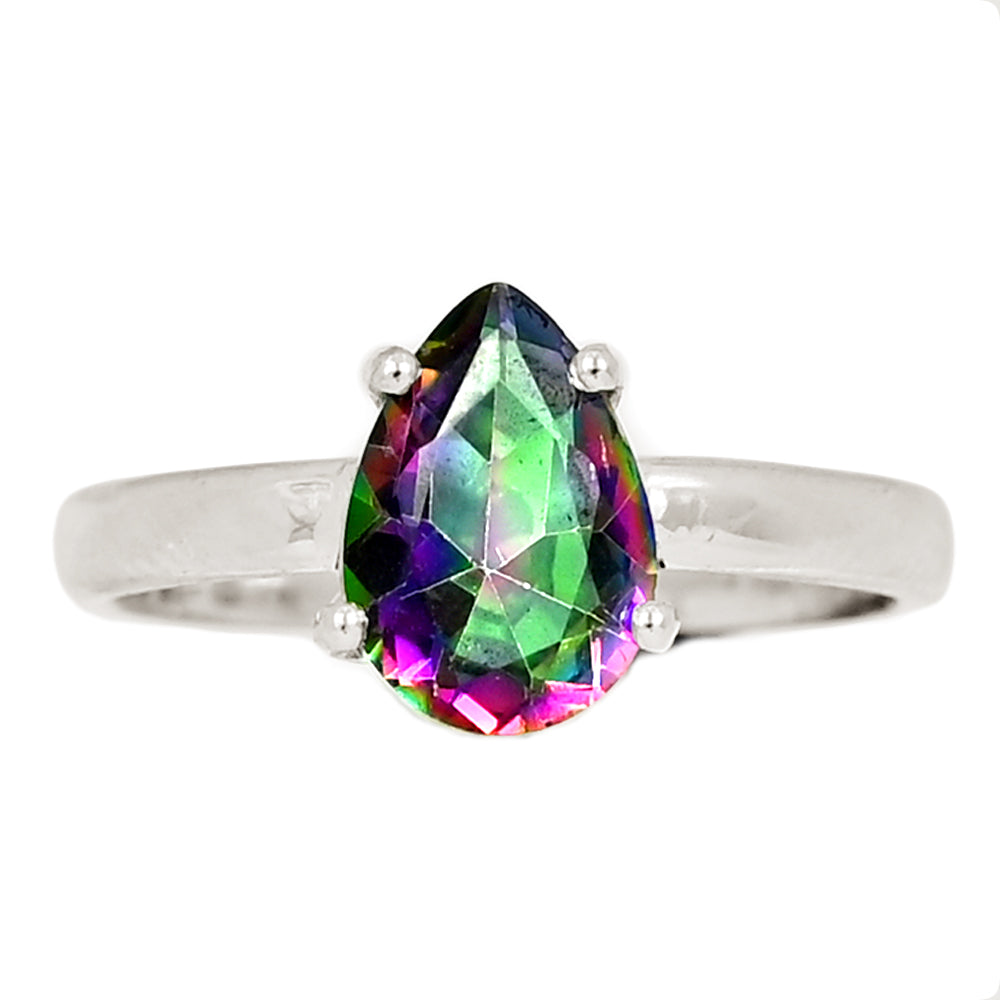 Sterling Silver Mystic Topaz Ring