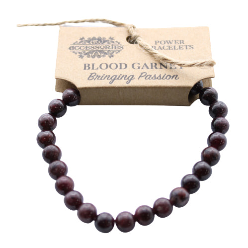 Blood Garnet Power Bracelet