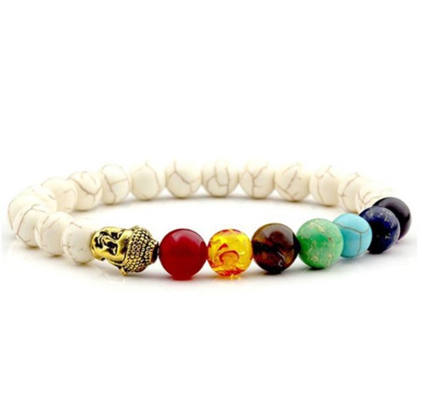 Chakra Balancing Bead Bracelet - Buddha