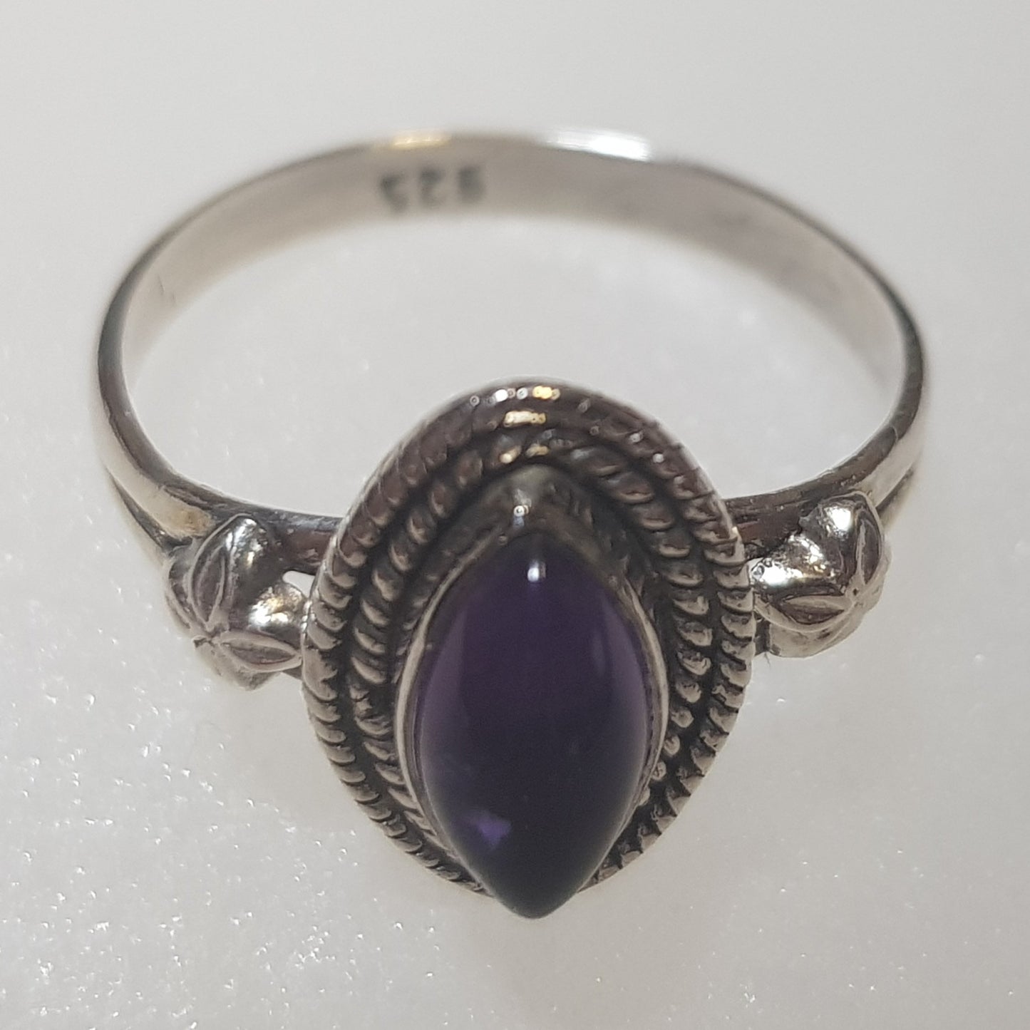 Amethyst Sterling Silver Ring