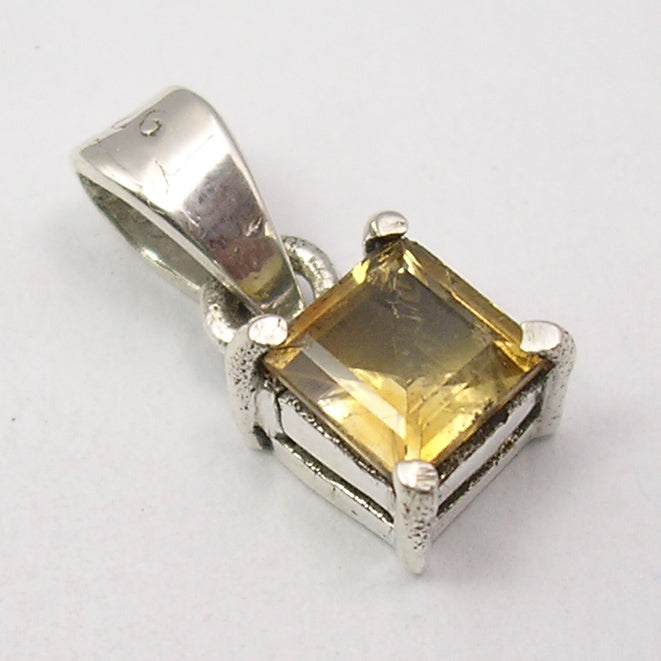 Sterling Silver Citrine Pendant