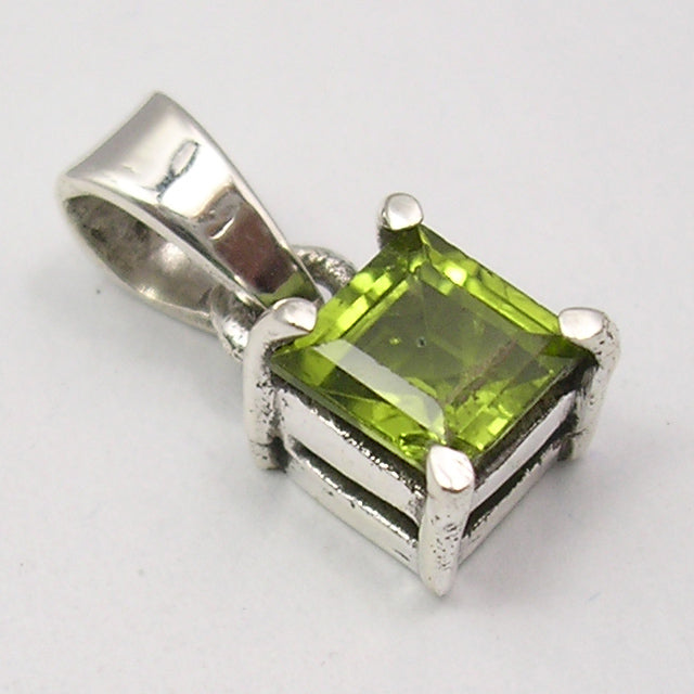 Peridot Sterling Silver Pendant