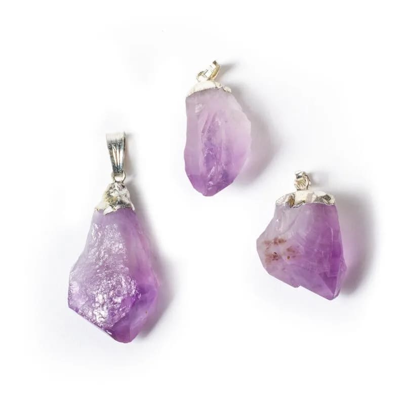 Amethyst Point Gemstone Pendant