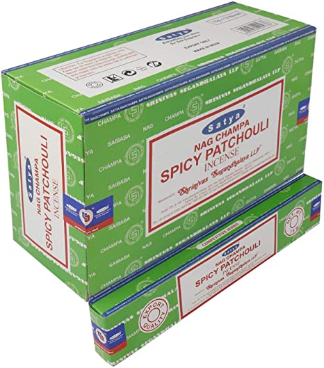 Satya Spicy Patchouli Incense Sticks 15 grams