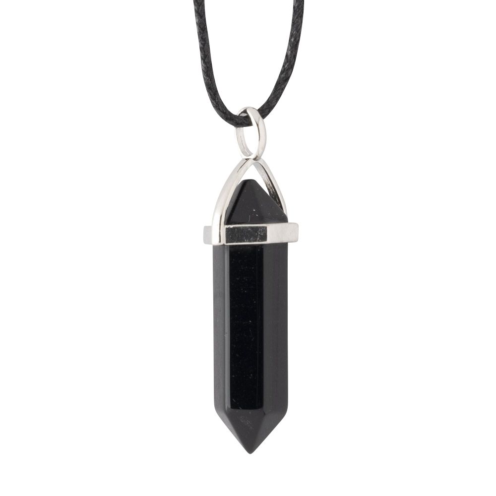 Gemini - Black Onyx Birthstone Pendant (21st May - 21st June)