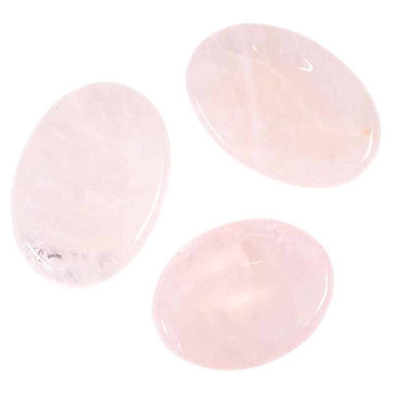 Rose Quartz Thumb / Worry Stone