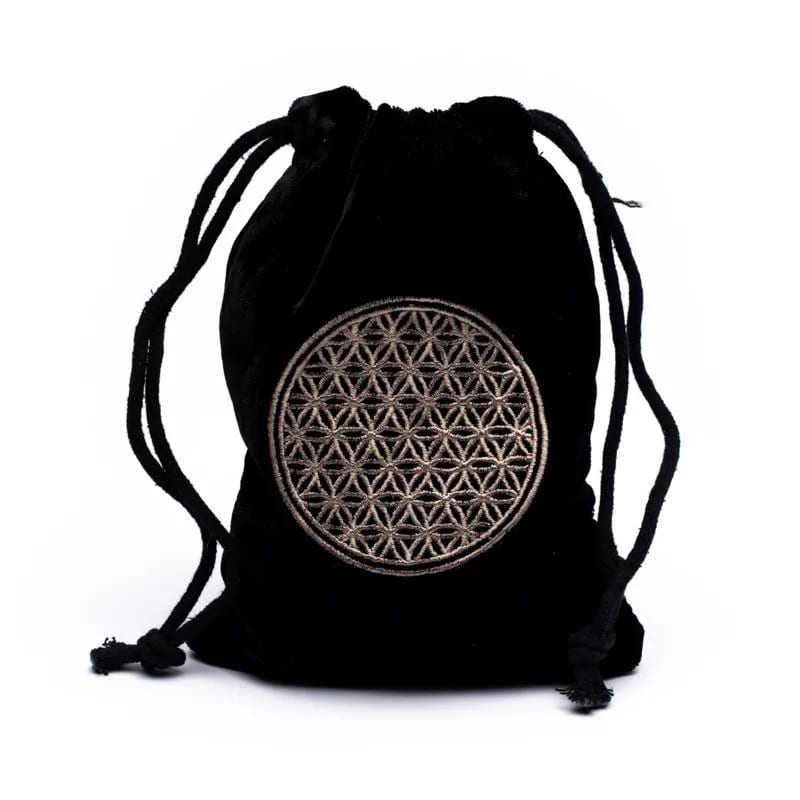 Flower of Life Drawstring Pouch