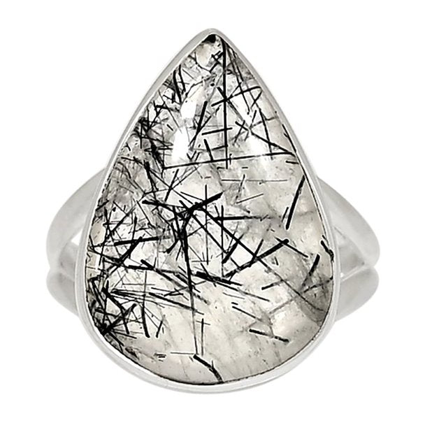 Sterling Silver Rutilated Quartz Ring