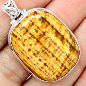 Sterling Silver Aragonite Pendant