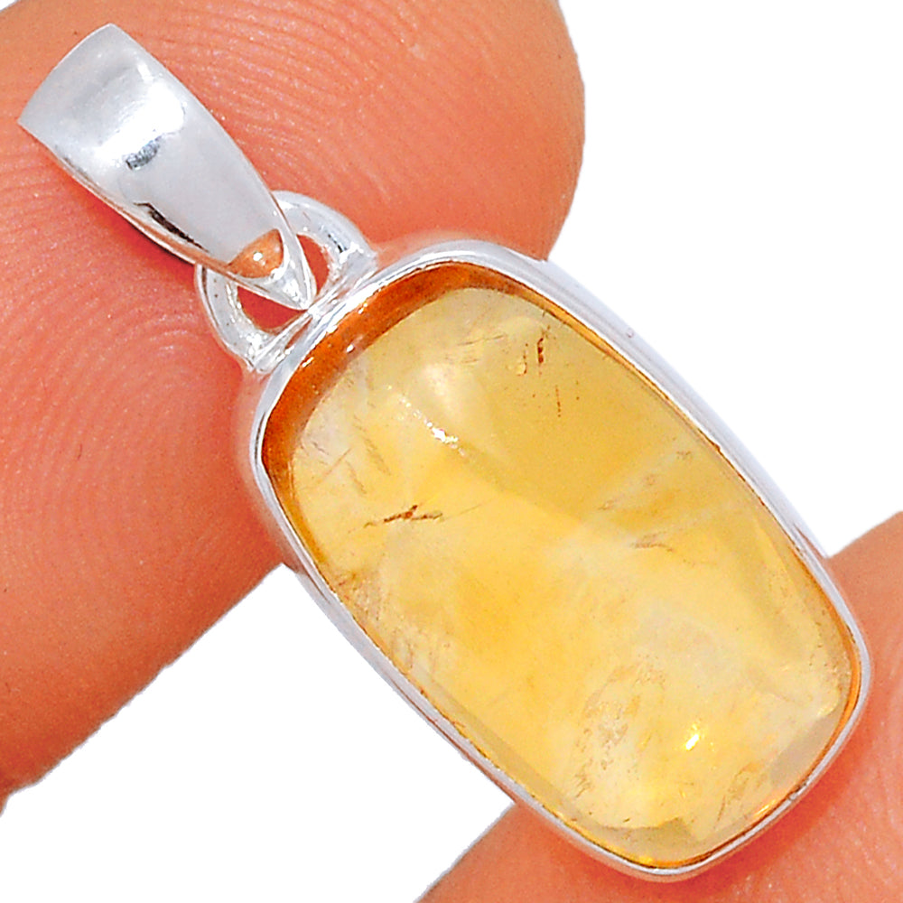 Sterling Silver Citrine Pendant