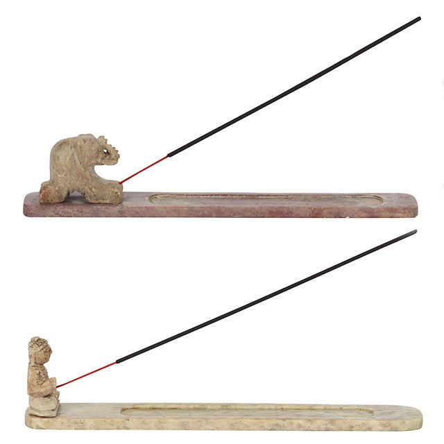 Carved Soapstone Ash Catcher