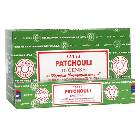 Satya Patchouli Incense Sticks 15 grams