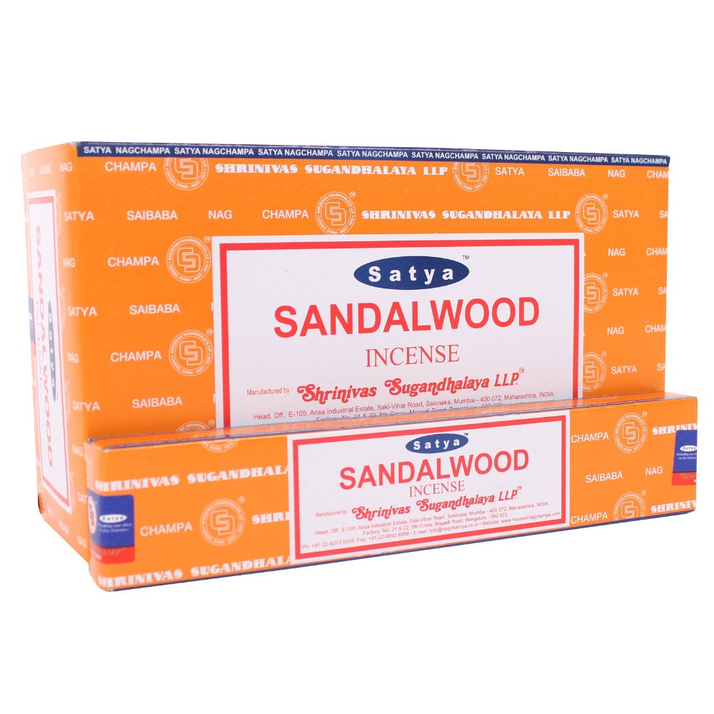 Satya Sandalwood Incense Sticks 15 grams