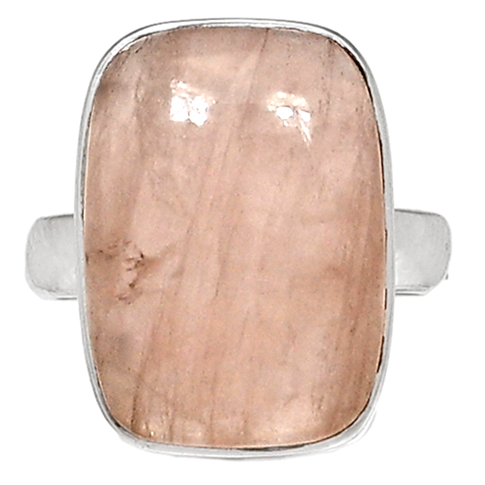 Sterling Silver Rose Quartz Ring