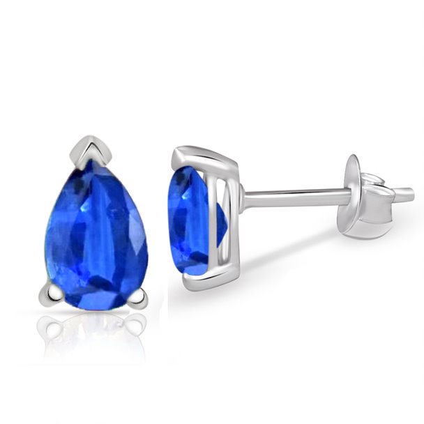 Sterling Silver Faceted Kyanite Studs