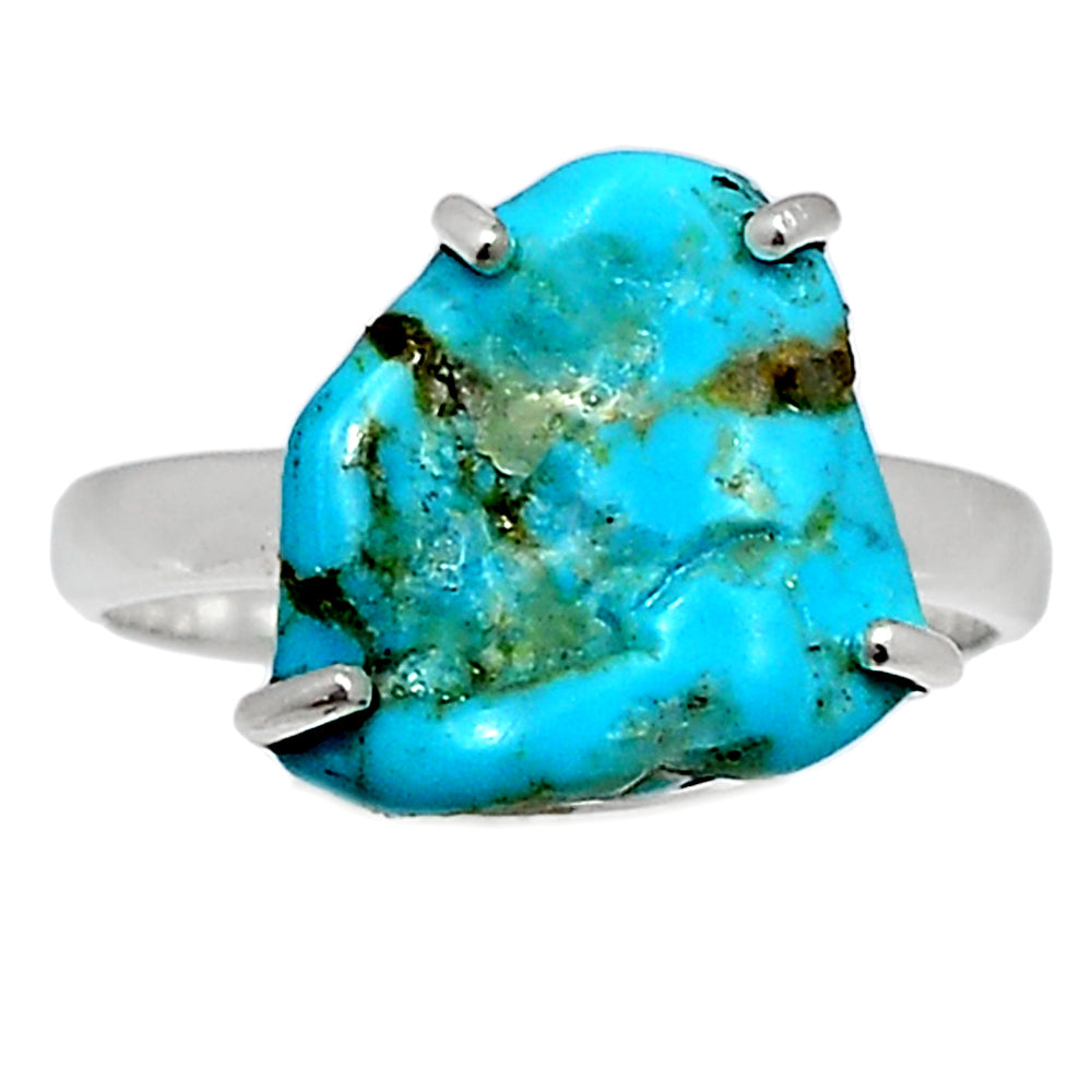 Sterling Silver Kingman Turquoise Natural Ring