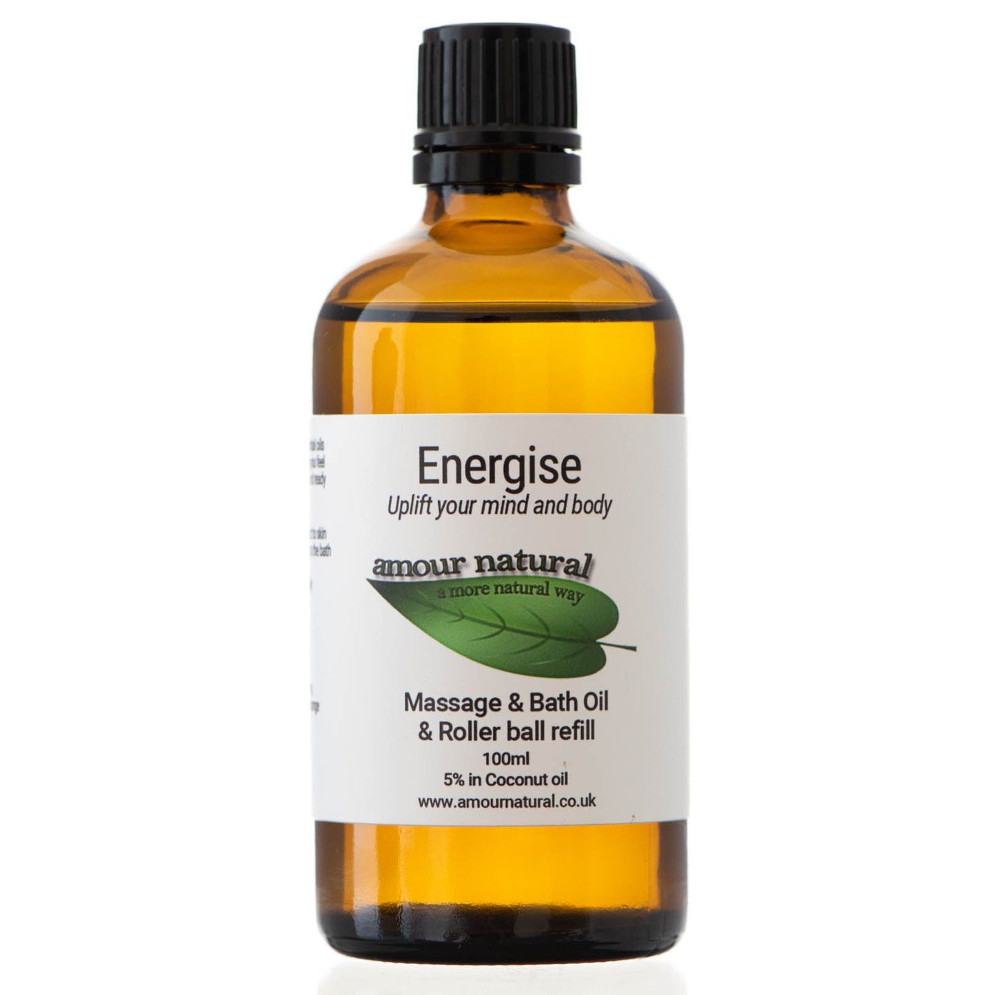 Energise Massage, Bath & Roller ball refill - 100ml