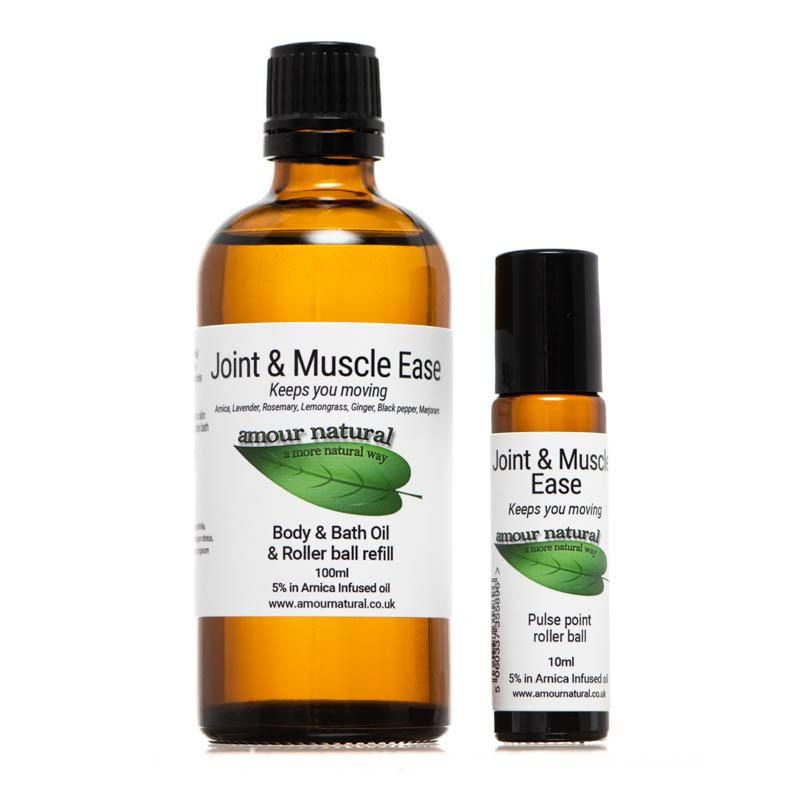 Joint and Muscle Ease Massage, Bath & Roller ball refill - 100ml