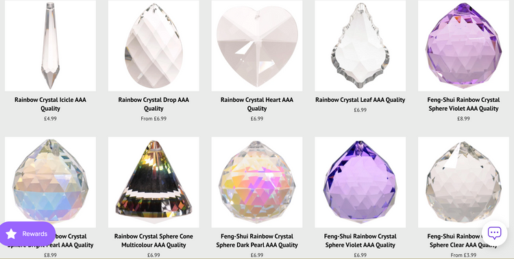 Rainbow Crystals