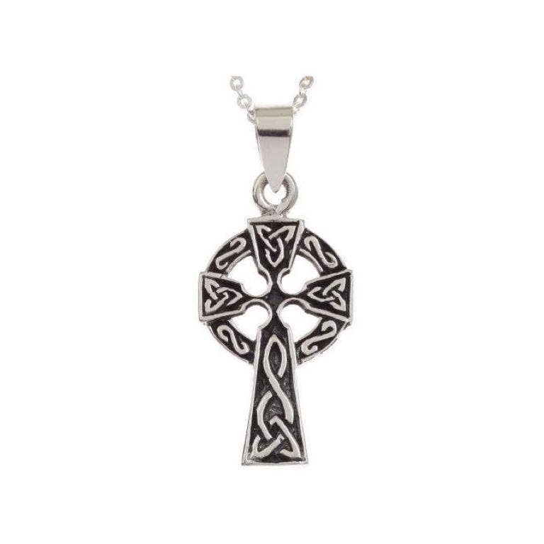 Sterling Silver Celtic Cross Pendant