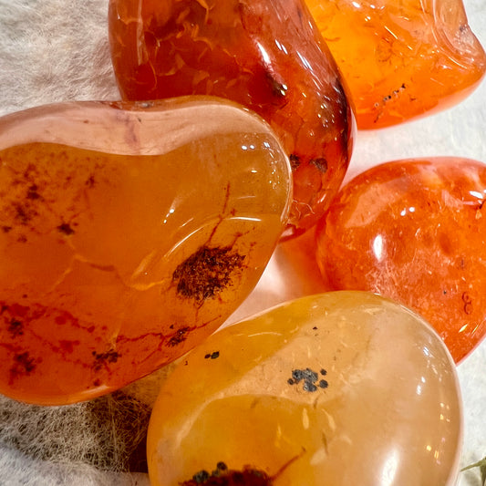 Carnelian Tumblestone