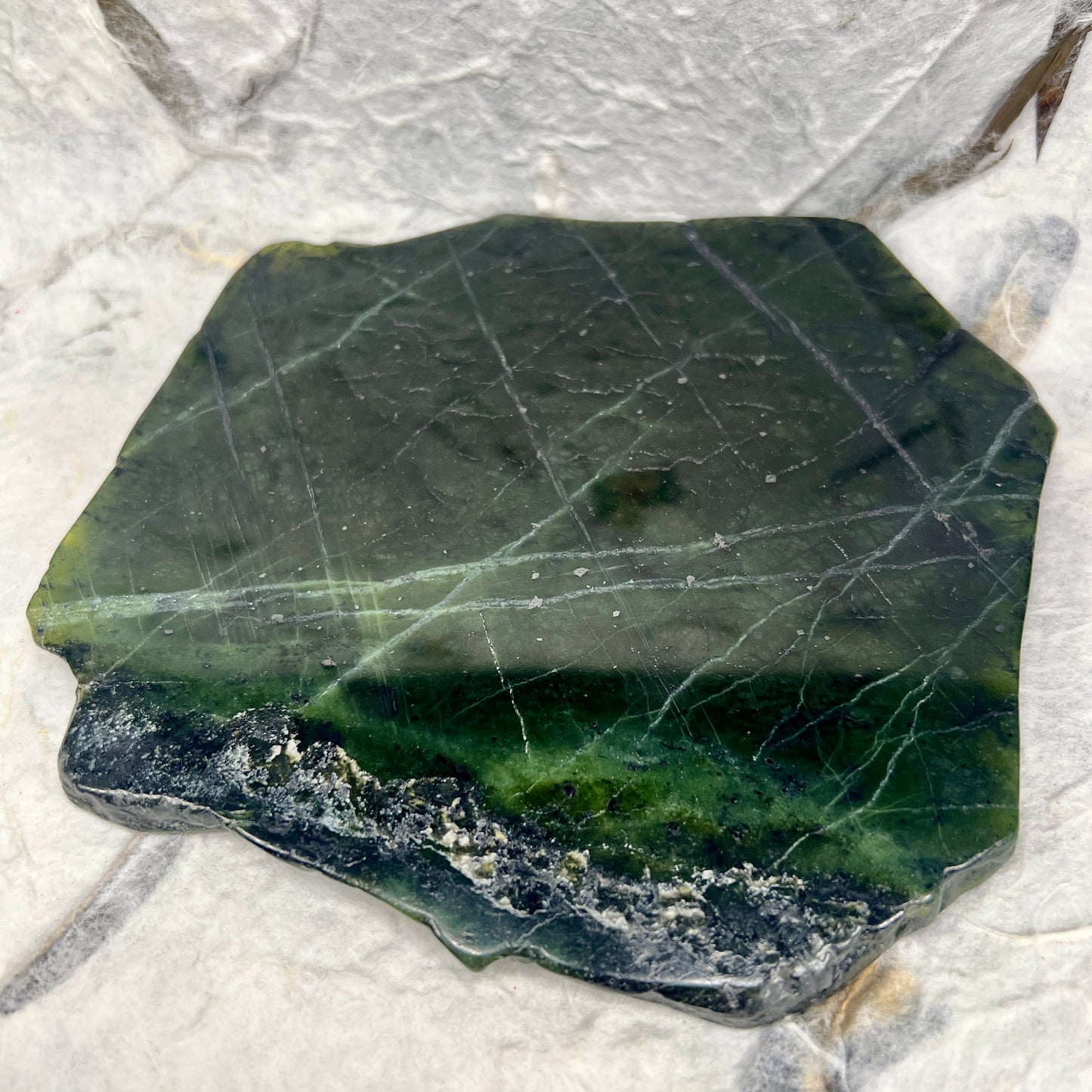 Nephrite Jade Slice