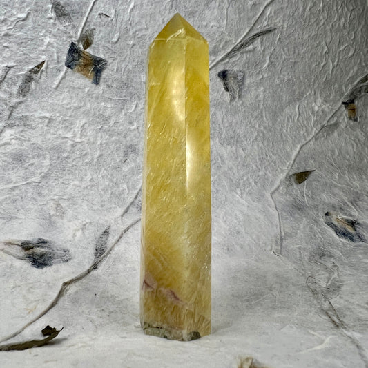 Yellow Fluorite Tower