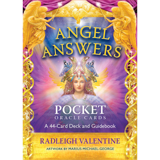 Angel Answers Oracle Cards (Pocket Size) - Radleigh Valentine