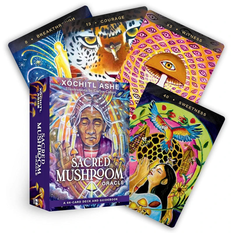The Sacred Mushroom Oracle - Xóchitl Kusikuy Ashe