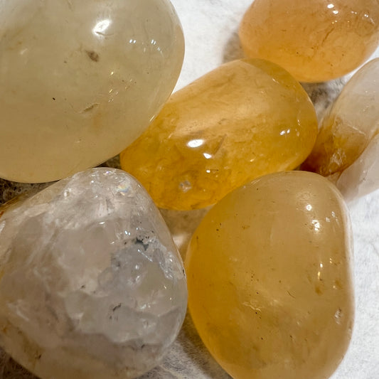 Golden Healer Tumblestone