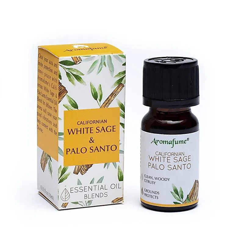 White sage & palo santo essential oil blend - 10ml