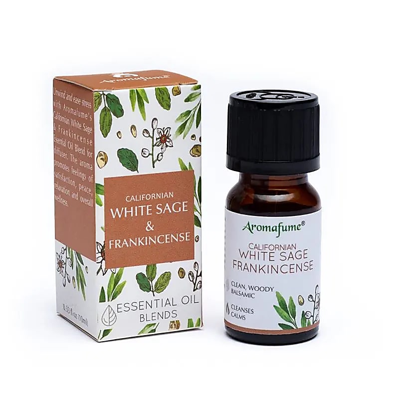 White sage & frankincense essential oil blend - 10ml