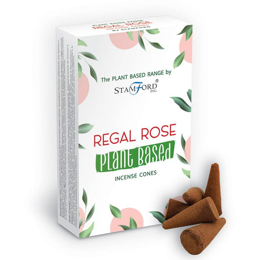 Regal Rose- Plant Based Backflow Incense Cones