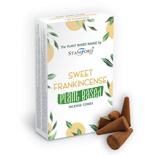 Sweet Frankincense - Plant Based Backflow Incense Cones