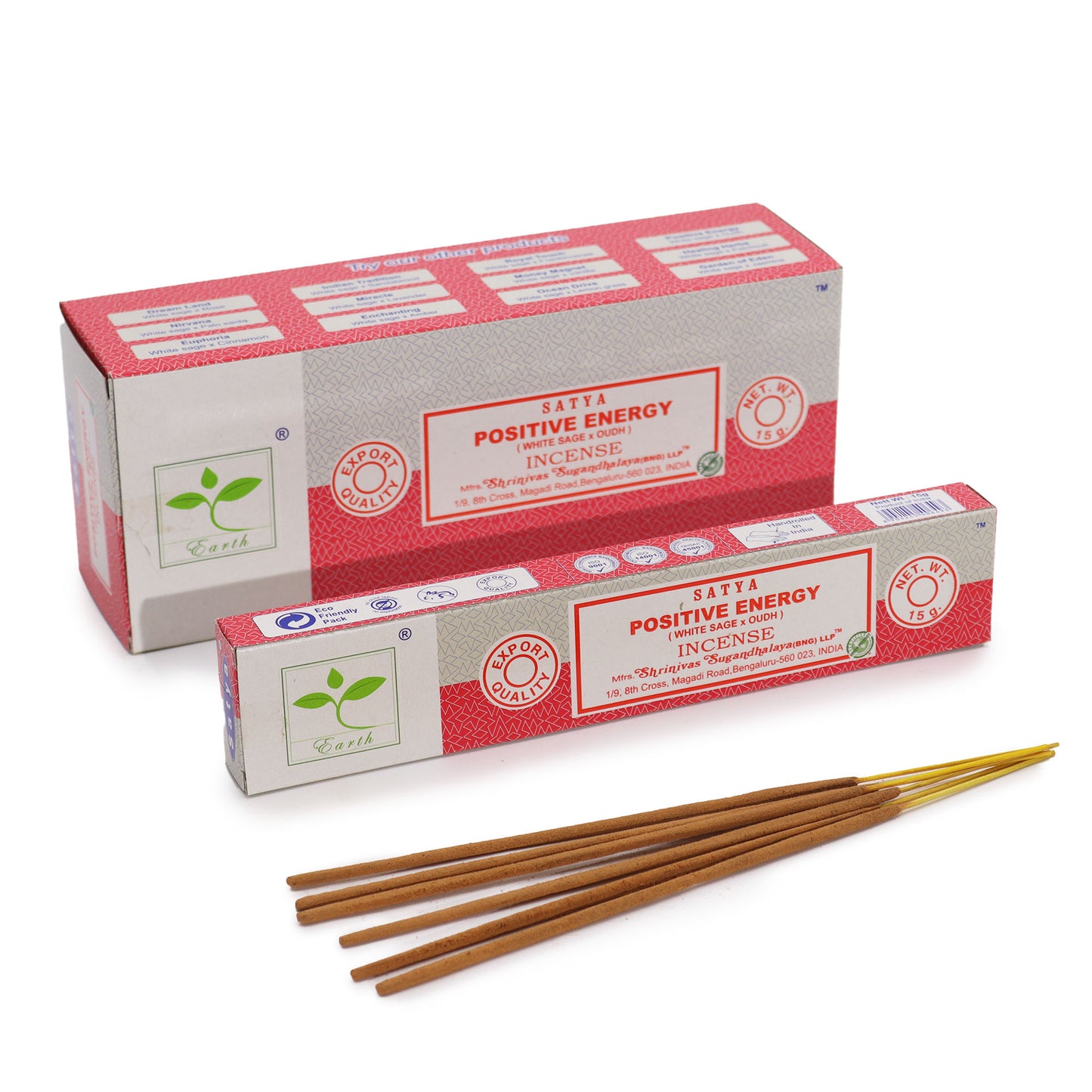 Satya Positive Energy (White Sage & Oudh) 15 grams