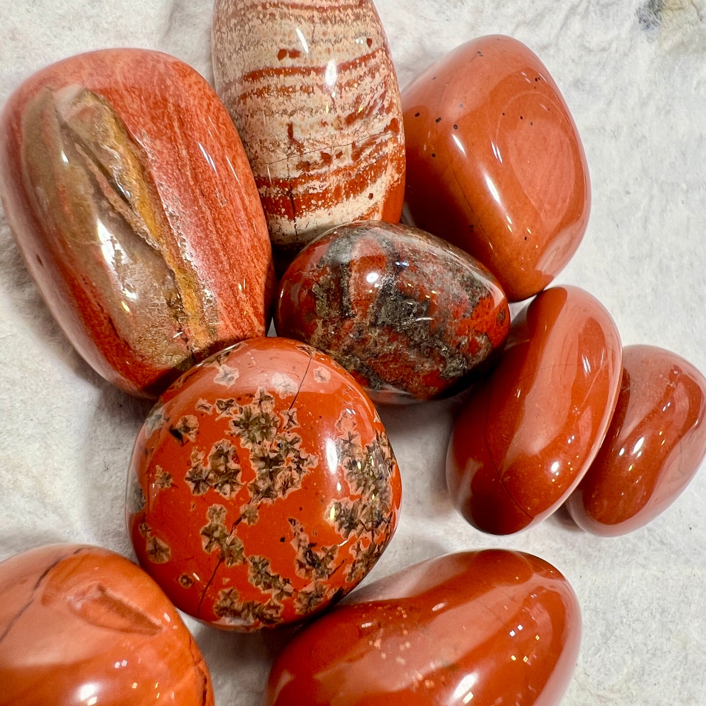 Red Jasper Tumblestone